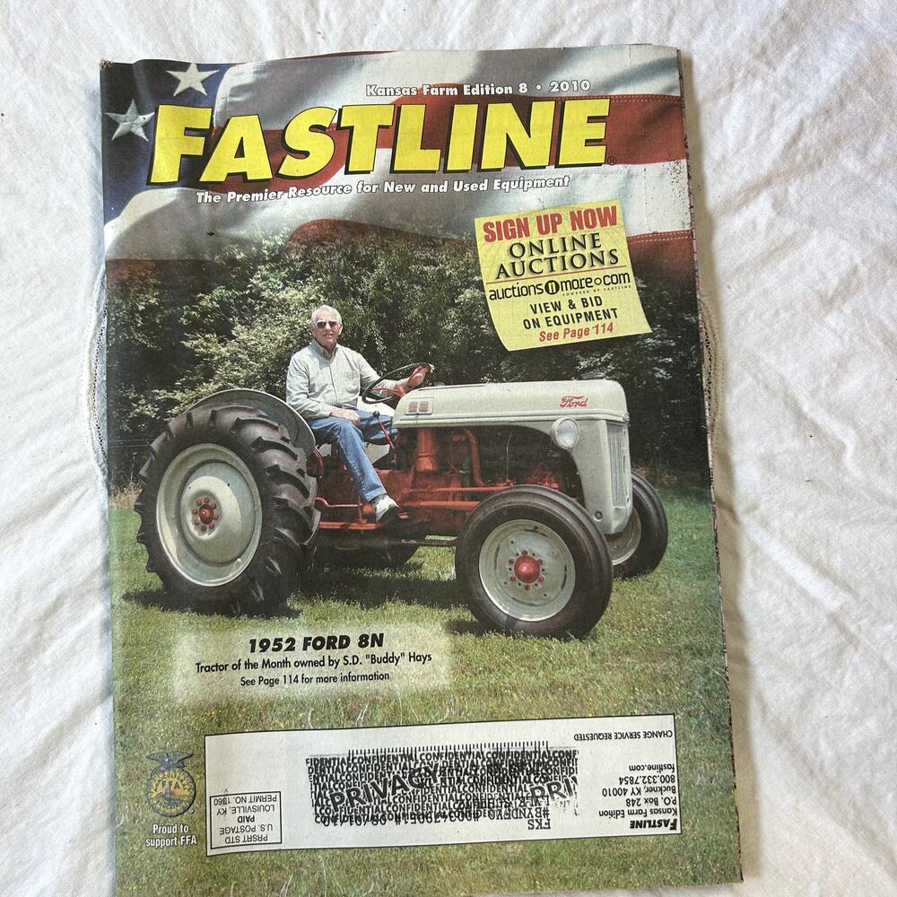 SKU 2001 Fastline Kansas Farm Edition 4 2010 Equipment Catalog